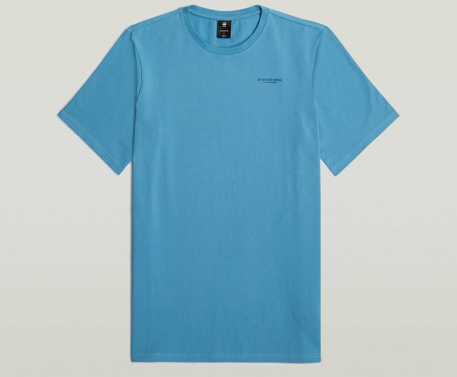 G-STAR RAW Heren Polo's & T-shirts Slim Base R T S s Blauw - Foto 9