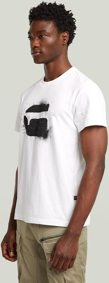 G-Star RAW T-shirt Spray G Logo met ronde hals - Foto 6
