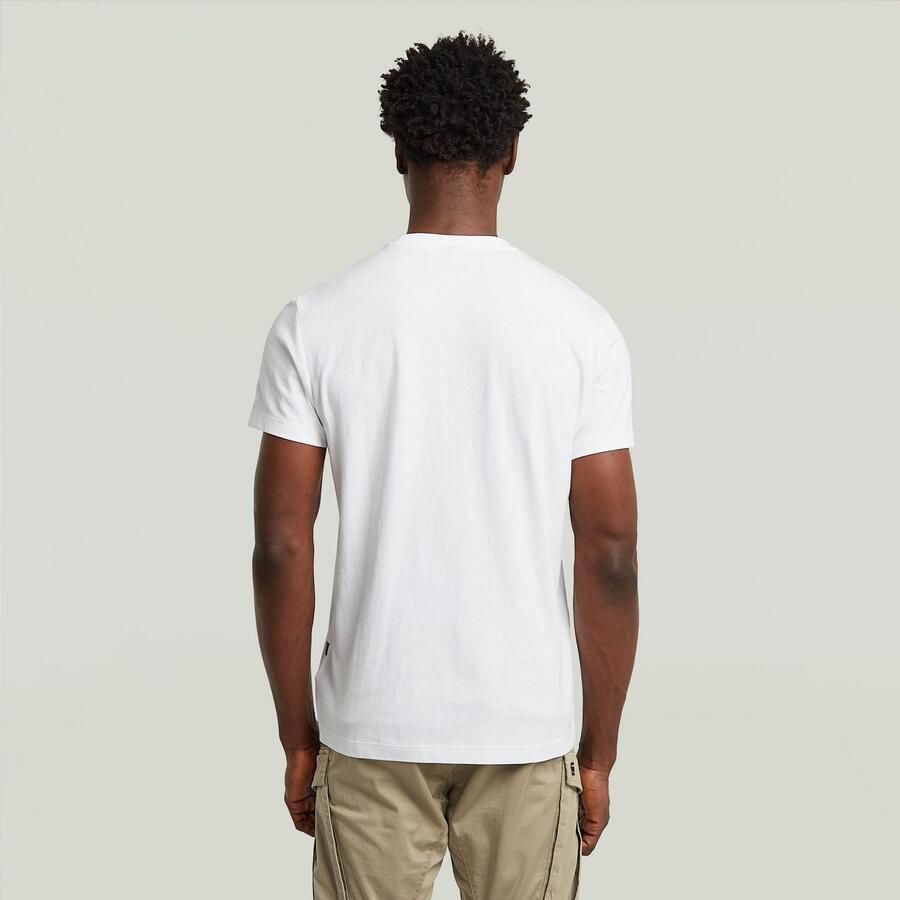 G-Star RAW T-shirt Spray G Logo met ronde hals