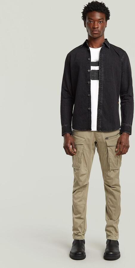 G-Star RAW T-shirt Spray G Logo met ronde hals - Foto 5