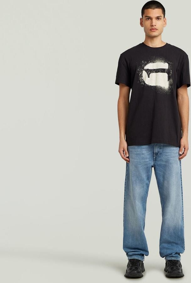G-Star RAW T-shirt Spray G Logo met ronde hals - Foto 4