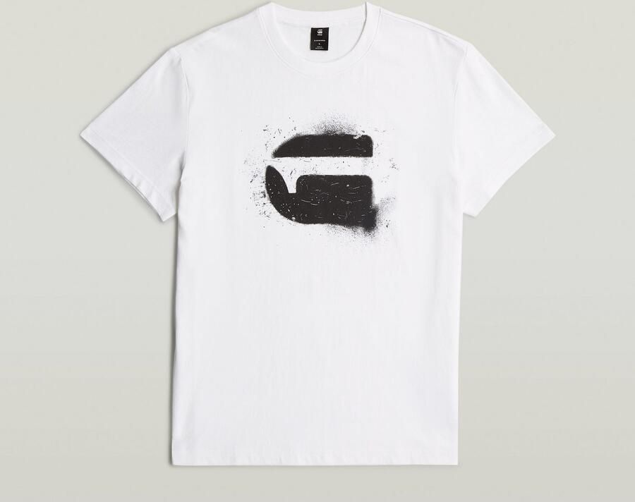 G-Star RAW T-shirt Spray G Logo met ronde hals - Foto 4