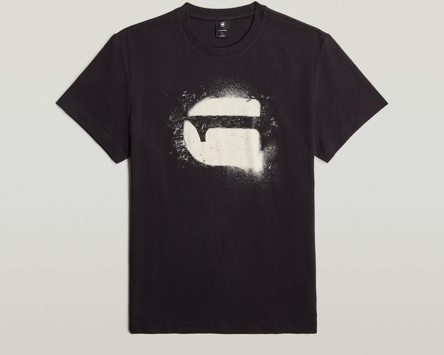 G-Star RAW T-shirt Spray G Logo met ronde hals - Foto 3