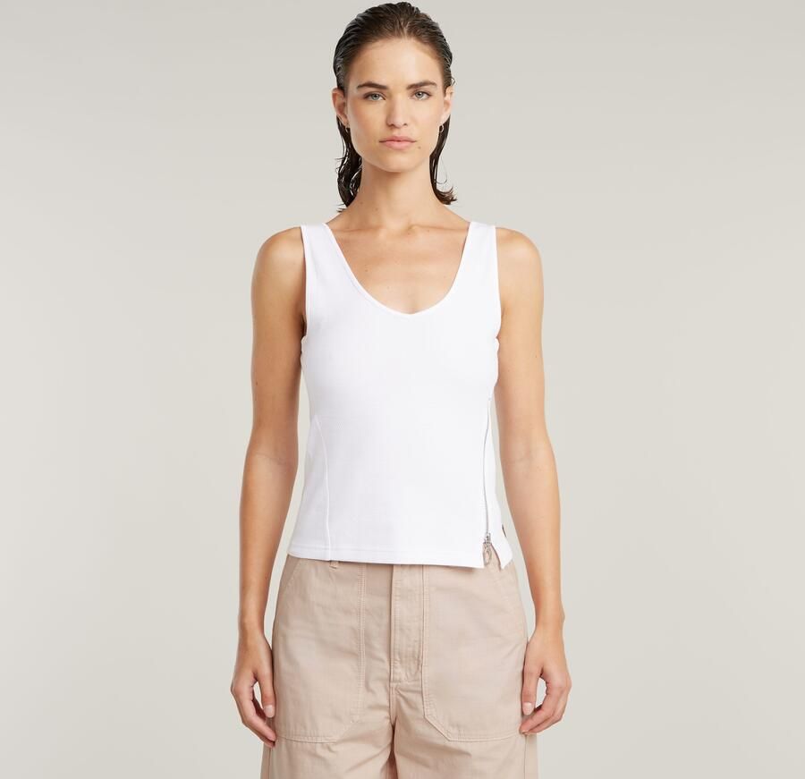 G-Star RAW Top Asymmetrical Zip met een ritssluiting - Foto 7
