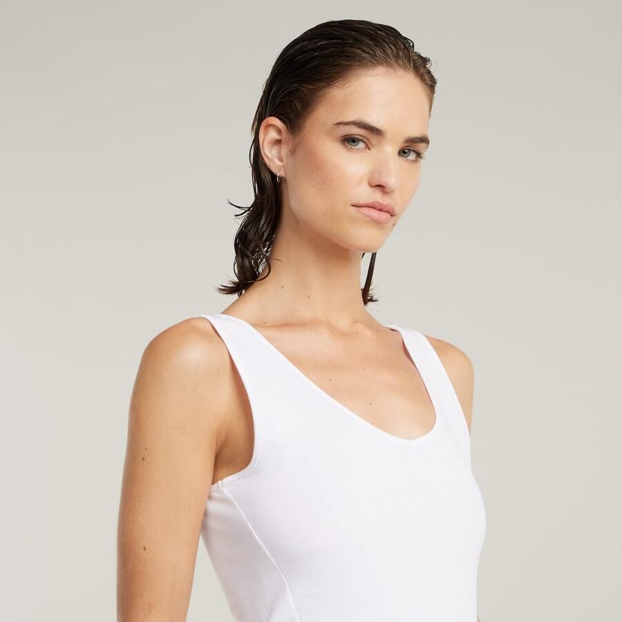 G-Star RAW Top Asymmetrical Zip met een ritssluiting