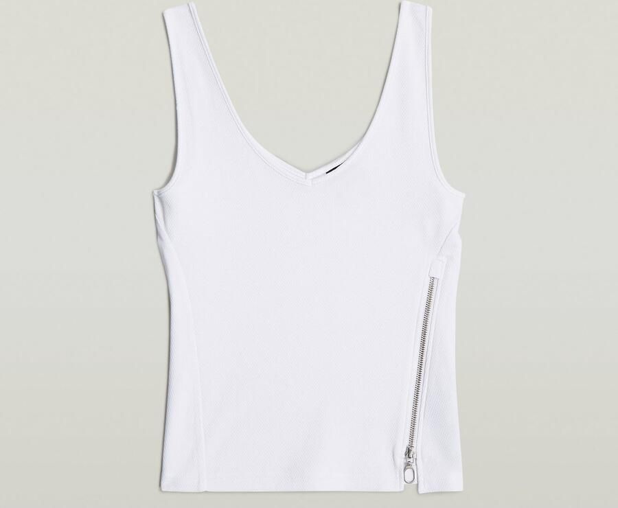 G-Star RAW Top Asymmetrical Zip met een ritssluiting - Foto 6