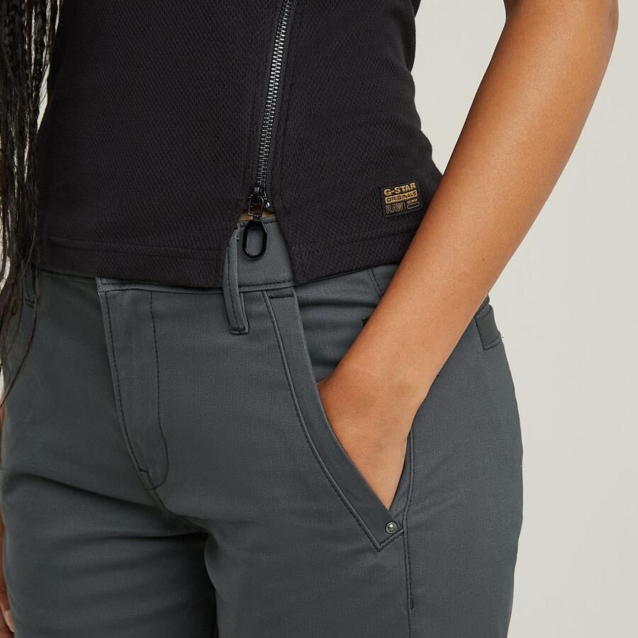 G-Star RAW Top Asymmetrical Zip met een ritssluiting
