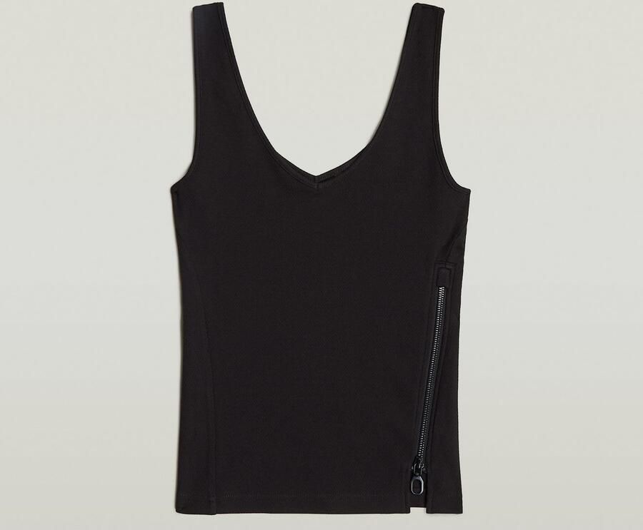 G-Star RAW Top Asymmetrical Zip met een ritssluiting - Foto 5