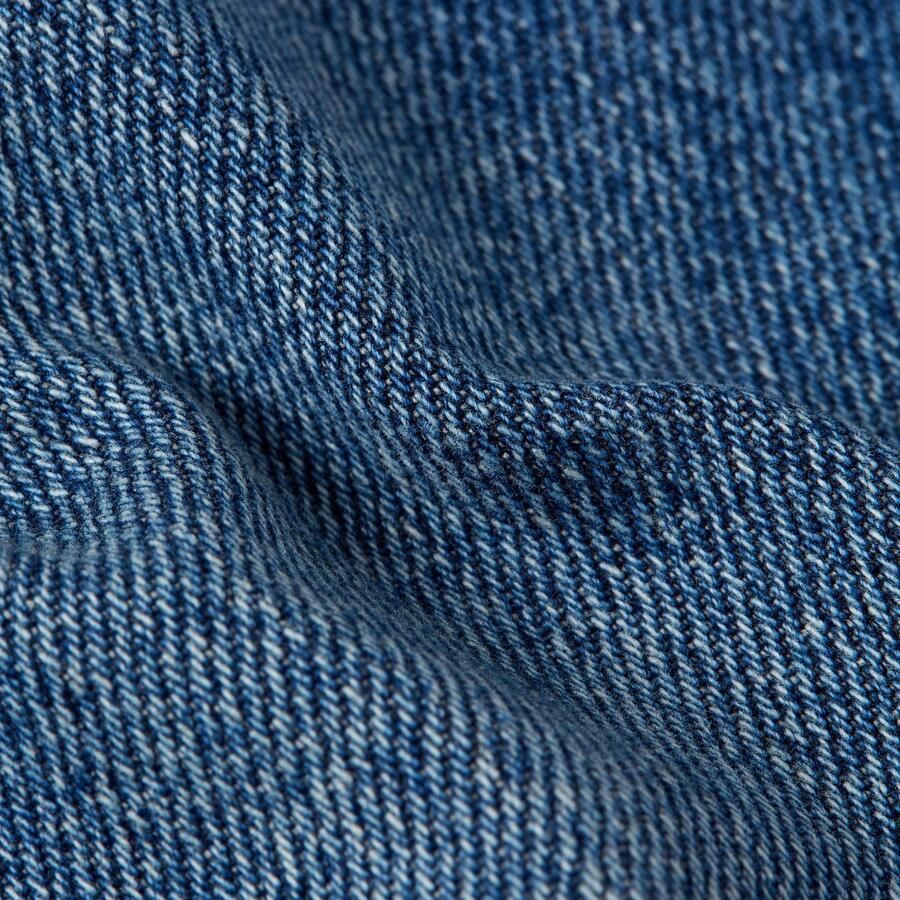 G-Star RAW Tuinbroek Straight Leg Dungaree met knopen aan de zijkanten - Foto 4