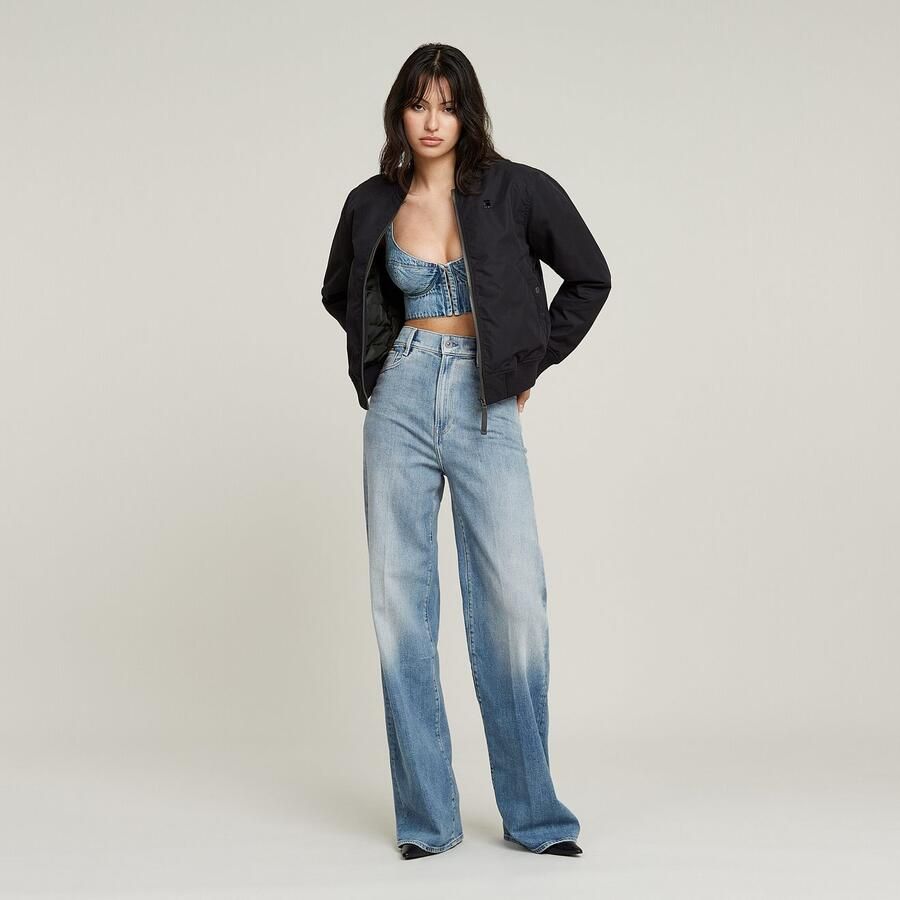 G-Star Raw Jeans D23951-D938 DECK 2.0 HIGH LOOSE-H108 VINTAGE STEEL BLUE - Foto 4