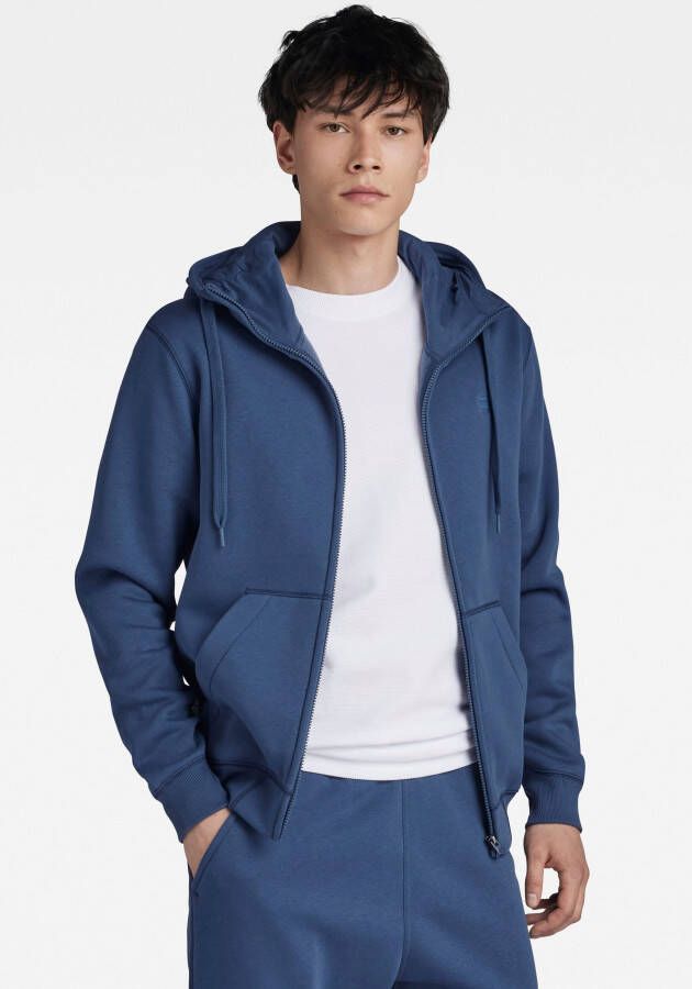 G-Star RAW Capuchonsweatvest Premium Basic Hooded Zip Sweater