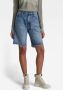G-Star RAW Jeansbermuda Type 89 met gerafelde rand bij de zoomrand - Thumbnail 2