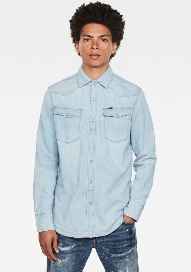 G-Star RAW Jeansoverhemd Denim Slim Shirt