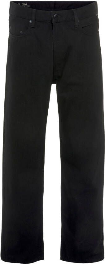 G-Star RAW Type 49 Relaxed Straight Jeans Zwart Heren