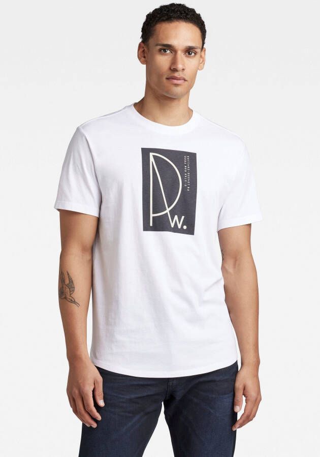 G-Star RAW Shirt met korte mouwen T-Shirt Lash RAW