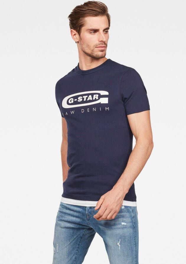 G-Star RAW Shirt met ronde hals Graphic 4