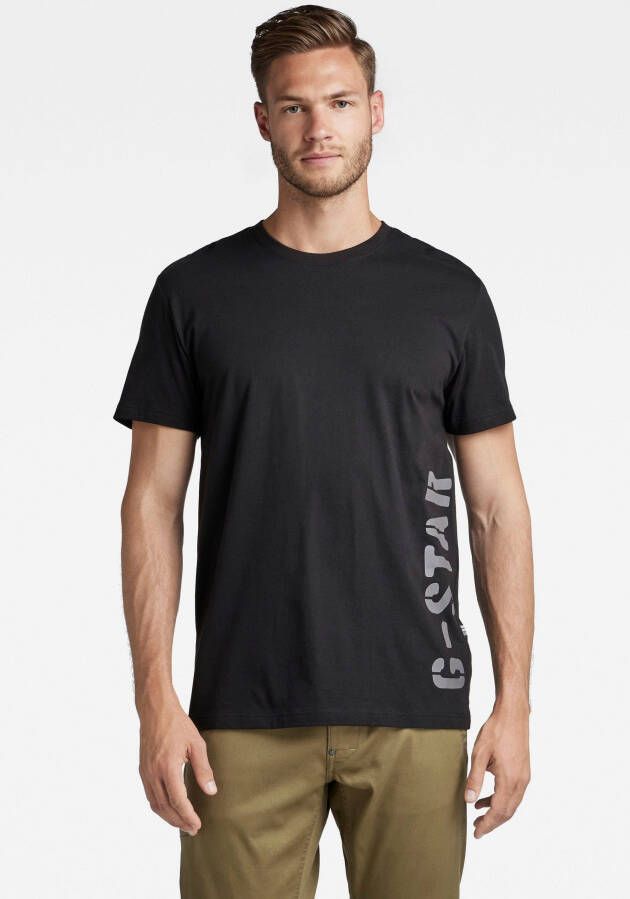 G-Star Biologisch Katoenen Heren T-Shirt Black Heren