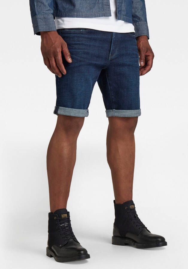 G-Star Raw Korte slim fit jeans met stretch model '3301'