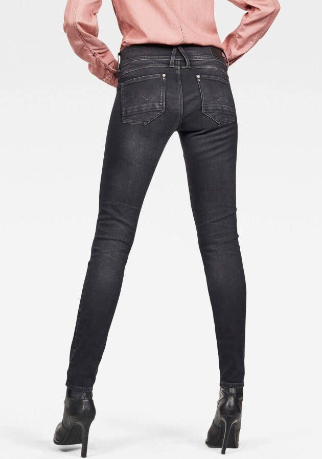 G-Star RAW Skinny fit jeans Lynn Mid Waist Skinny met elastan-aandeel