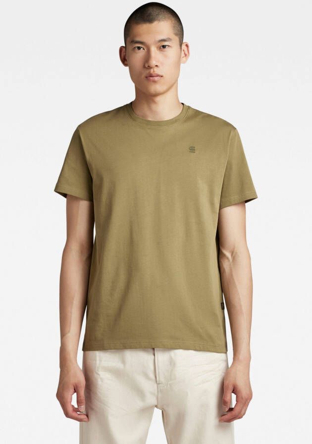 G-Star RAW Base-S T-Shirt Groen Heren