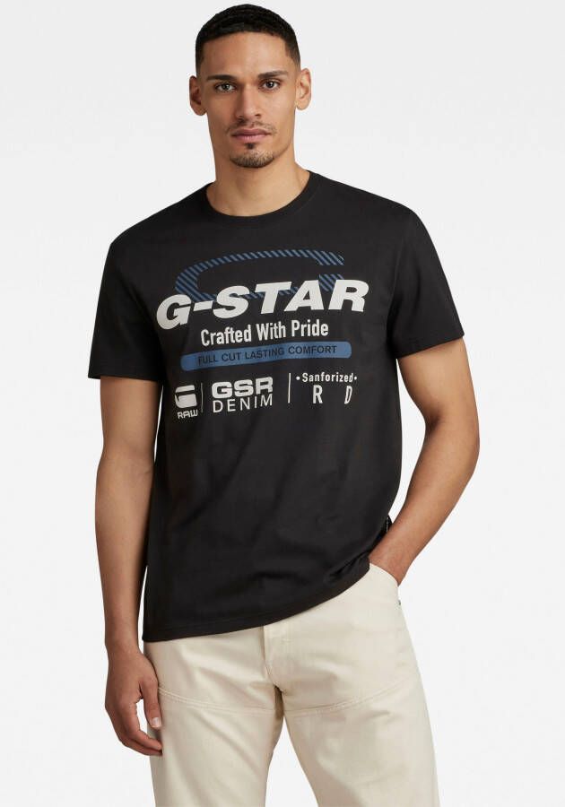 G-Star Raw T-shirt Korte Mouw T-shirt Old Skool Originals
