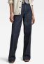 G-Star RAW Stray Ultra High Loose Jeans Donkerblauw Dames - Thumbnail 1