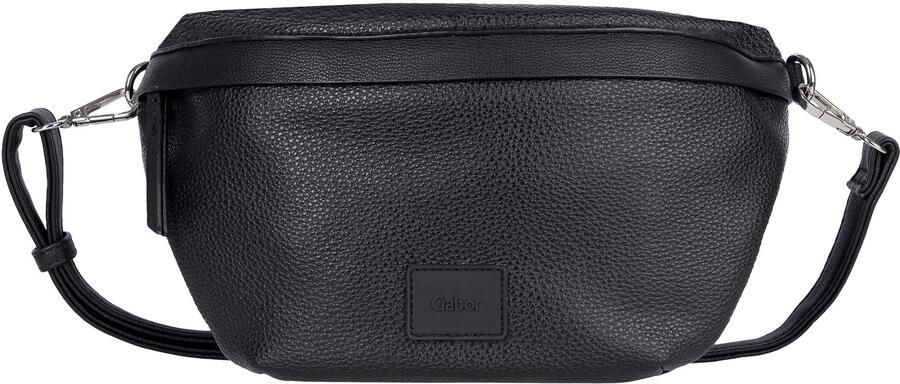 Gabor Buiktasje Elfie uit fijn nerf glad kunstleer en met een logo rubber patch - Foto 5