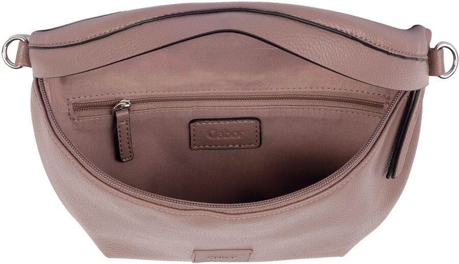 Gabor Buiktasje Elfie uit fijn nerf glad kunstleer en met een logo rubber patch - Foto 2