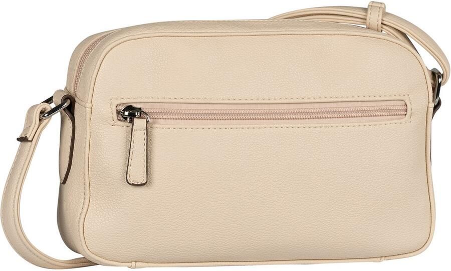 Gabor Handtas Annett in bamboe-look bezet met glad kunstleer en een franjes hanger