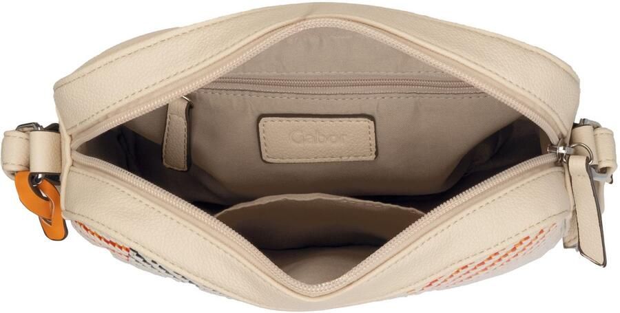 Gabor Handtas Annett in bamboe-look bezet met glad kunstleer en een franjes hanger - Foto 2