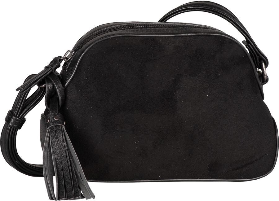 Gabor Handtas Anthea Combinatie van veloursimitatie en leerimitatie en met klinknagels bezette hangers - Foto 5