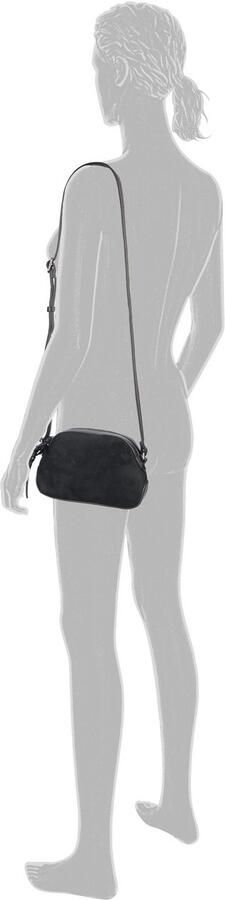 Gabor Handtas Anthea Combinatie van veloursimitatie en leerimitatie en met klinknagels bezette hangers - Foto 4