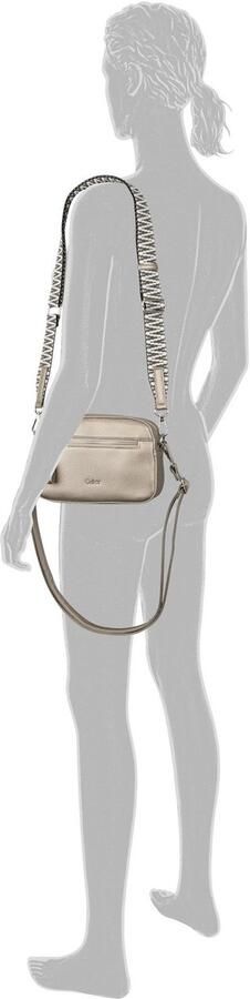 Gabor Handtas Silena hoogwaardig geweven riem en een verfijnd logo - Foto 3