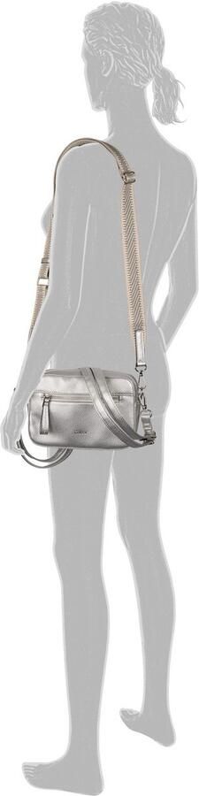 Gabor Handtas Silena hoogwaardig geweven riem en een verfijnd logo - Foto 2