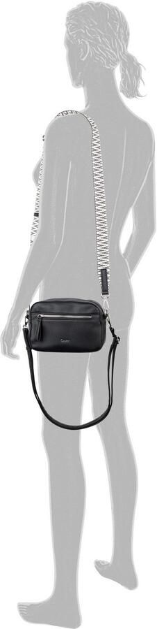 Gabor Handtas Silena hoogwaardig geweven riem en een verfijnd logo - Foto 3