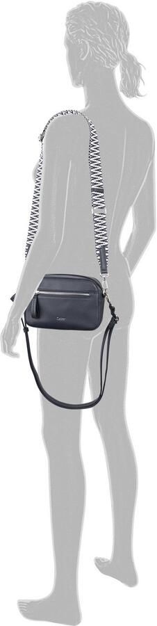 Gabor Handtas Silena hoogwaardig geweven riem en een verfijnd logo - Foto 2