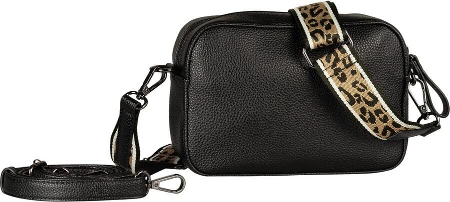 Gabor Handtas Silena hoogwaardig geweven riem en een verfijnd logo - Foto 4