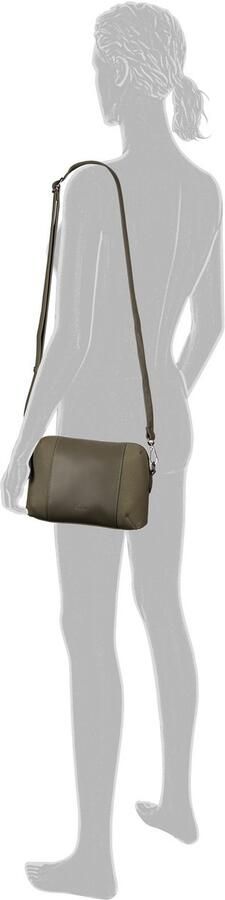 Gabor Handtas WANDA van licht generfd imitatieleer met slangenstructuur en stiksels - Foto 4