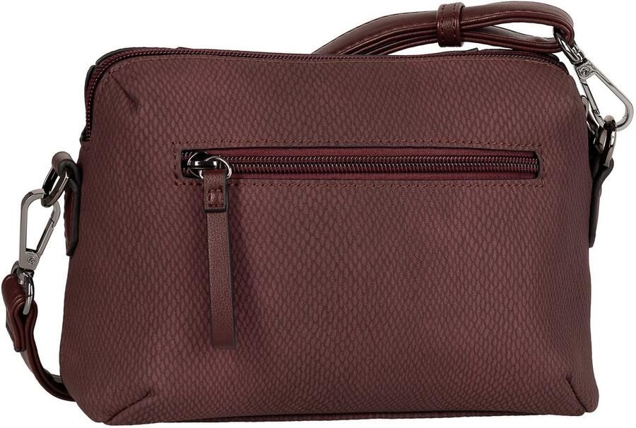 Gabor Handtas WANDA van licht generfd imitatieleer met slangenstructuur en stiksels - Foto 2