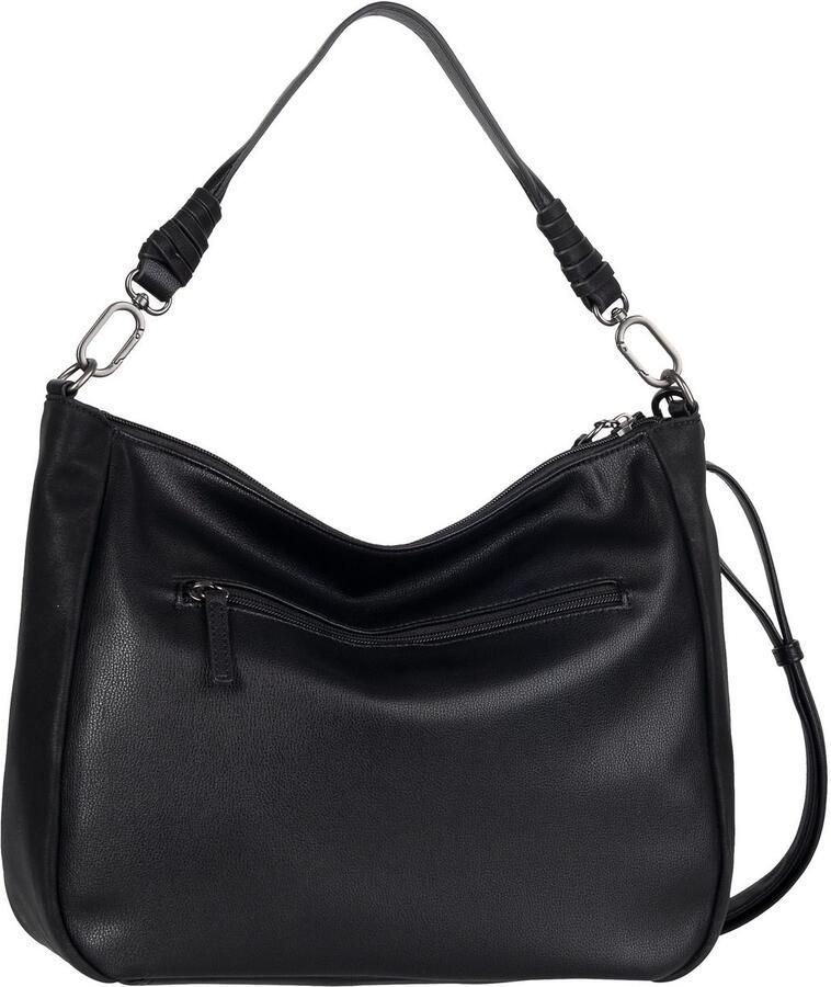 Gabor Hobo-tas Lida zacht nubuck-imitatieleer en vor met uitvoerige schouderrie - Foto 2