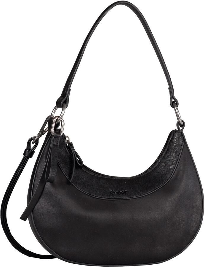 Gabor Hobo-tas Selva stijlvol onderweg met bijzondere materiaalcombinatie en karabijnhaak - Foto 3