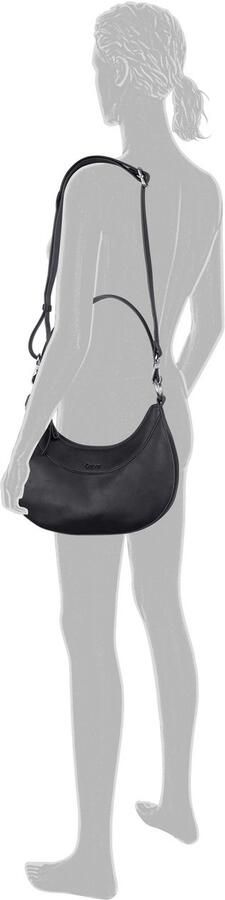 Gabor Hobo-tas Selva stijlvol onderweg met bijzondere materiaalcombinatie en karabijnhaak - Foto 2