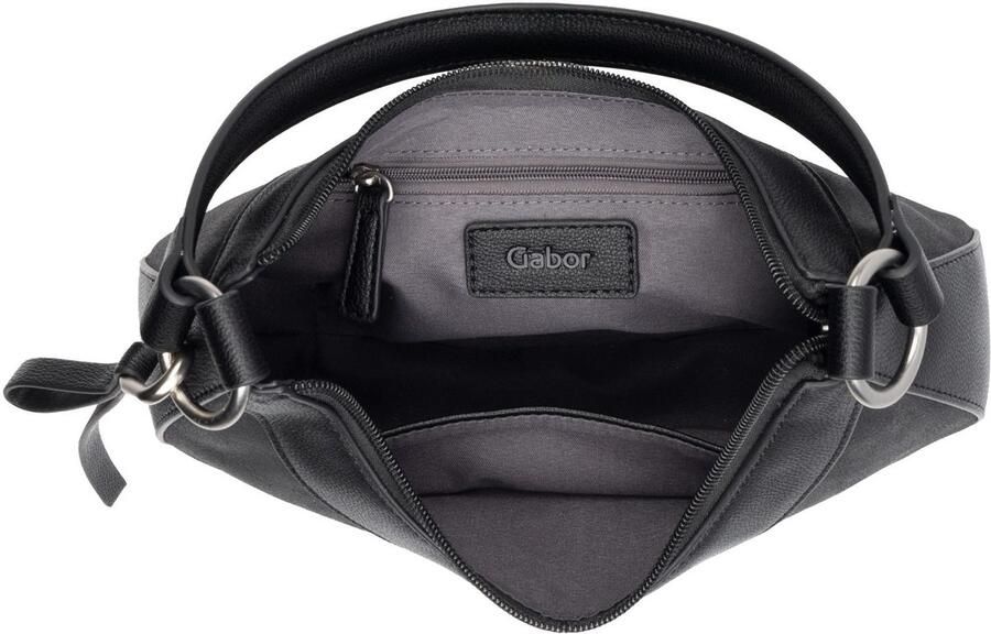 Gabor Hobo-tas Selva stijlvol onderweg met bijzondere materiaalcombinatie en karabijnhaak