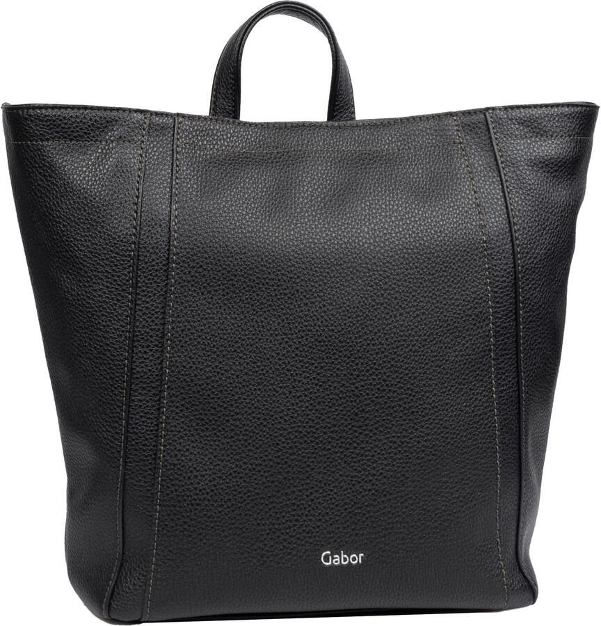 Gabor Rugzak BESSY variabel rechtlijnig formaat opvallend door onderlegde strepen - Foto 5