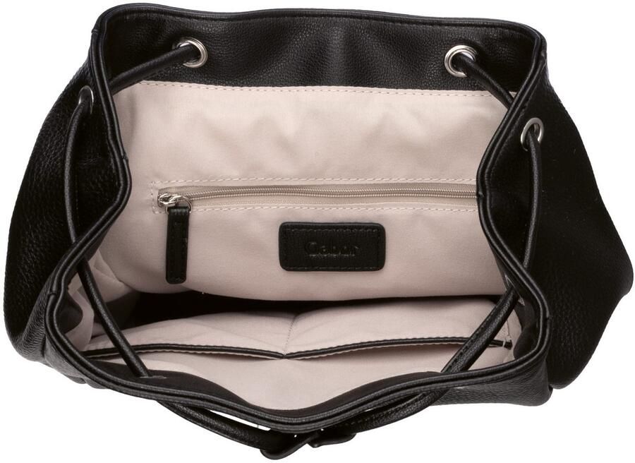 Gabor Rugzak Elfie uit fijn nerf glad kunstleer en met een logo rubber patch - Foto 2