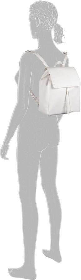 Gabor Rugzak Elfie uit fijn nerf glad kunstleer en met een logo rubber patch - Foto 3