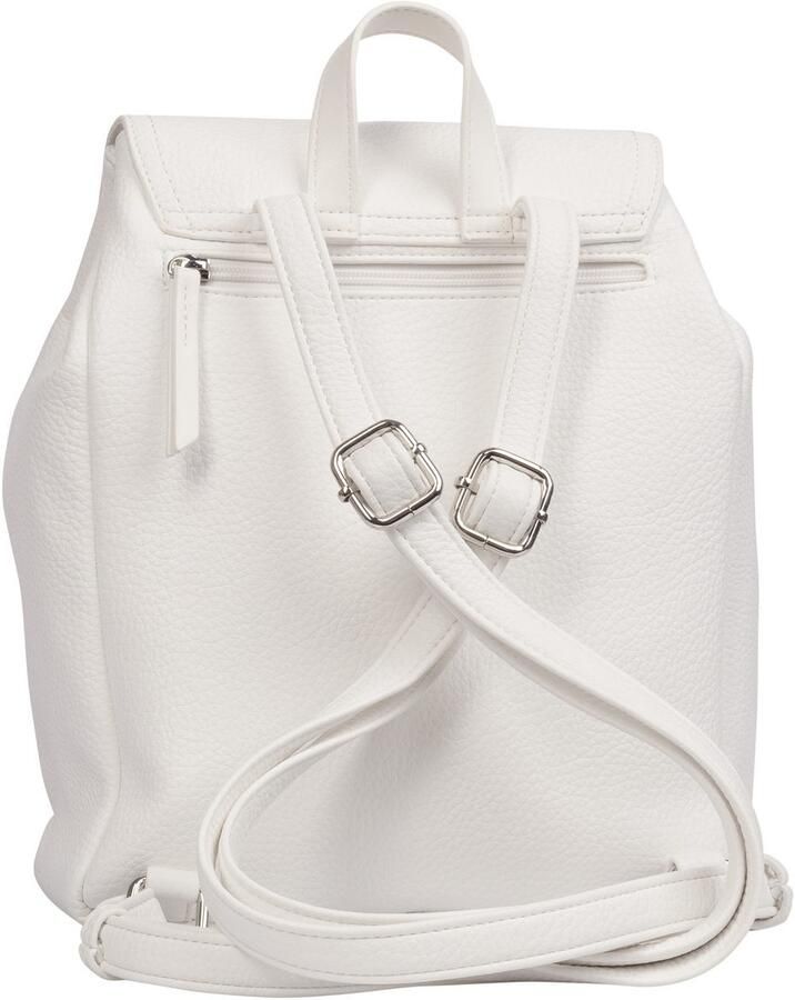 Gabor Rugzak Elfie uit fijn nerf glad kunstleer en met een logo rubber patch