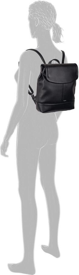 Gabor Rugzak Lenea van licht gestructureerd leerimitatie met decoratieve stiksels - Foto 3