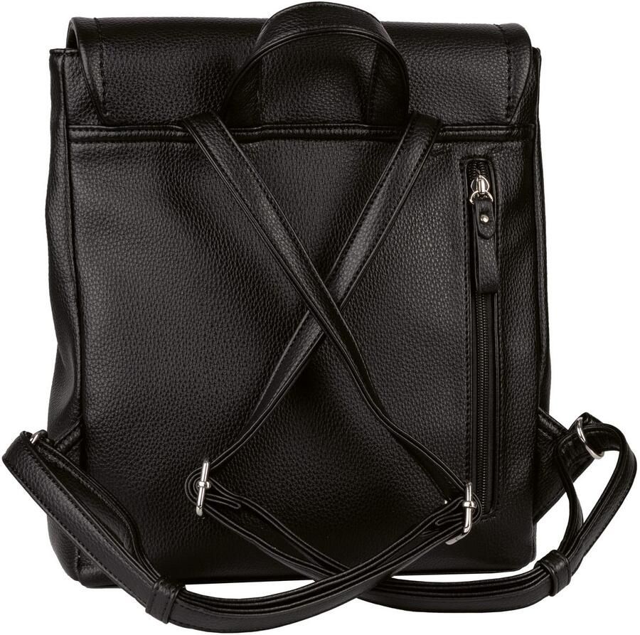 Gabor Rugzak Lenea van licht gestructureerd leerimitatie met decoratieve stiksels