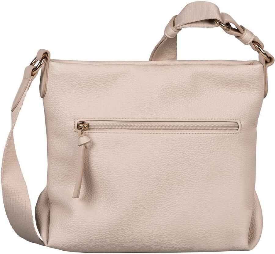 Gabor Schoudertas Anthina uit zacht nerf leerimitat met decoratief kwastdetail